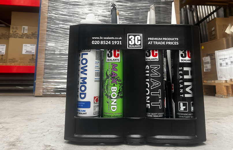 Cartridge Crate Holder For Sealants & Adhesives